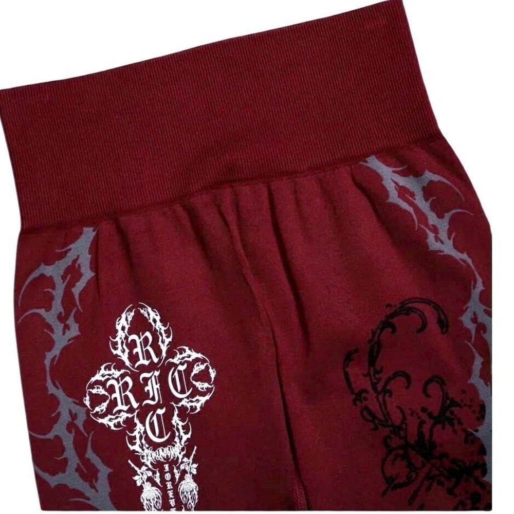Civil Regime Save Yourself Kelly Seamless Scrunch Leggings Ox Blood Medium - Picture 4 of 8